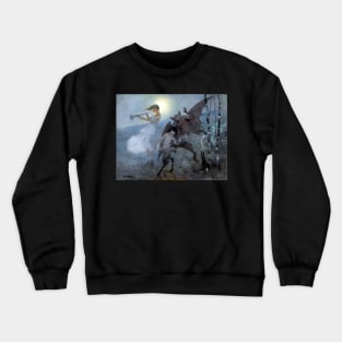 A Moonlight Phantasy - Hilda Hechle Crewneck Sweatshirt